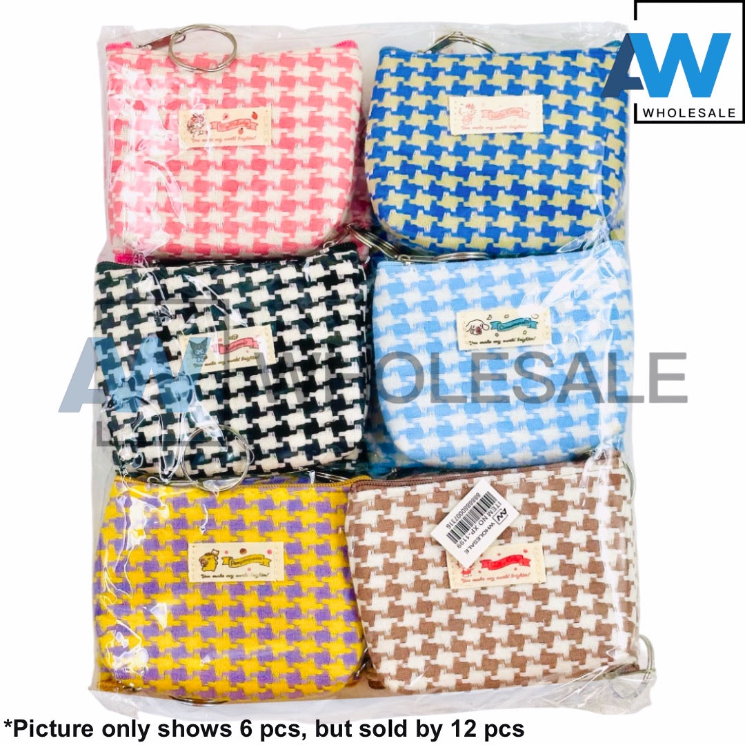 XP-1199 (12 pcs) Cute Coin Purse Wallet