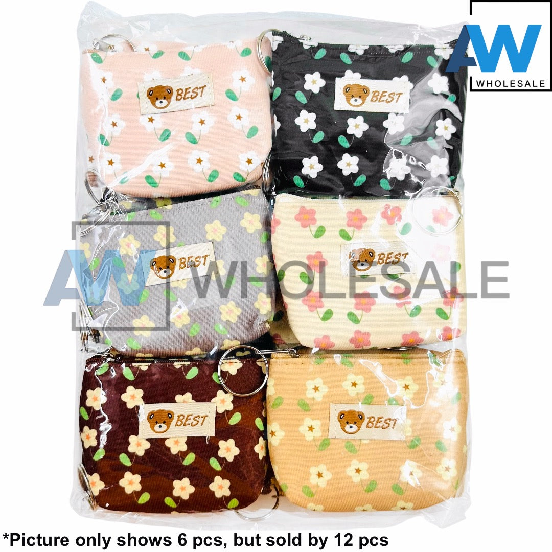 XP-1200 (12 pcs) Cute Coin Purse Wallet