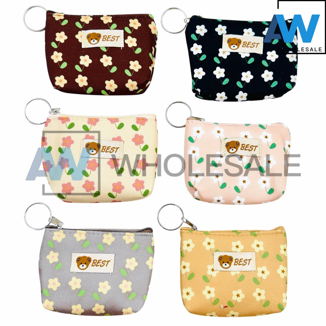 XP-1200 (12 pcs) Cute Coin Purse Wallet
