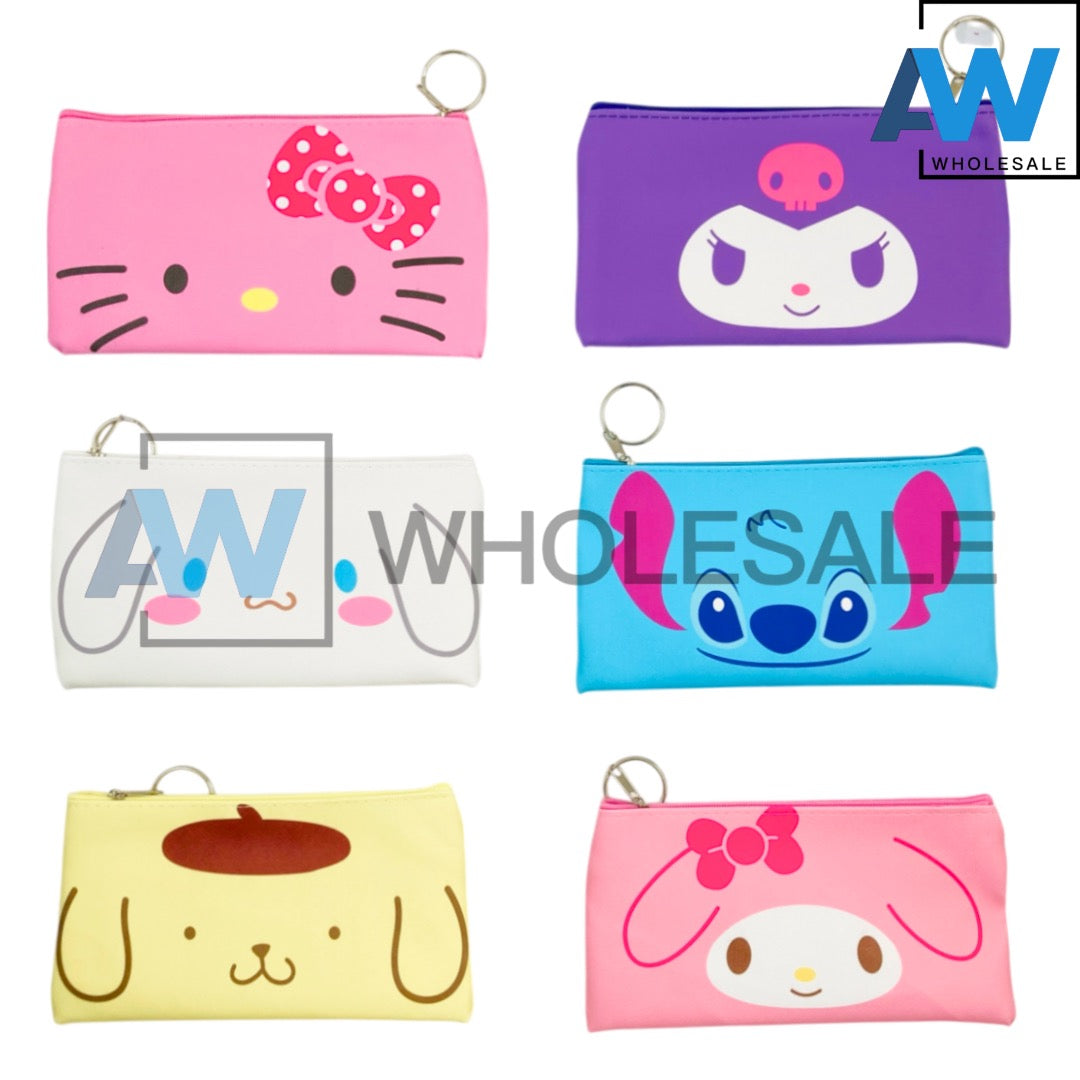 XP-1223 (12 pcs) Character Long Purse Wallet