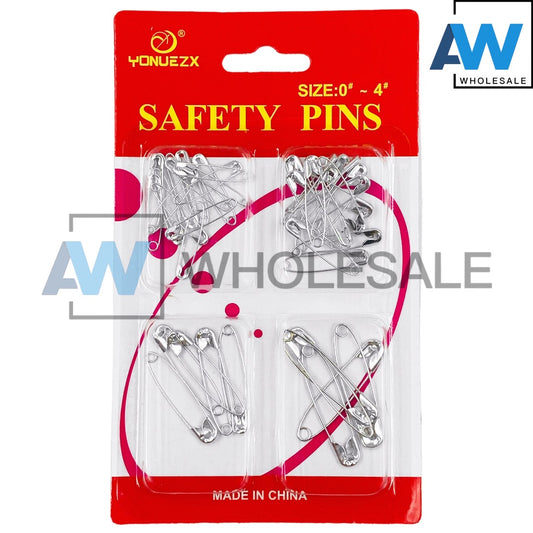 XP-156 (12 cards) Stainless Steel Safety Pins