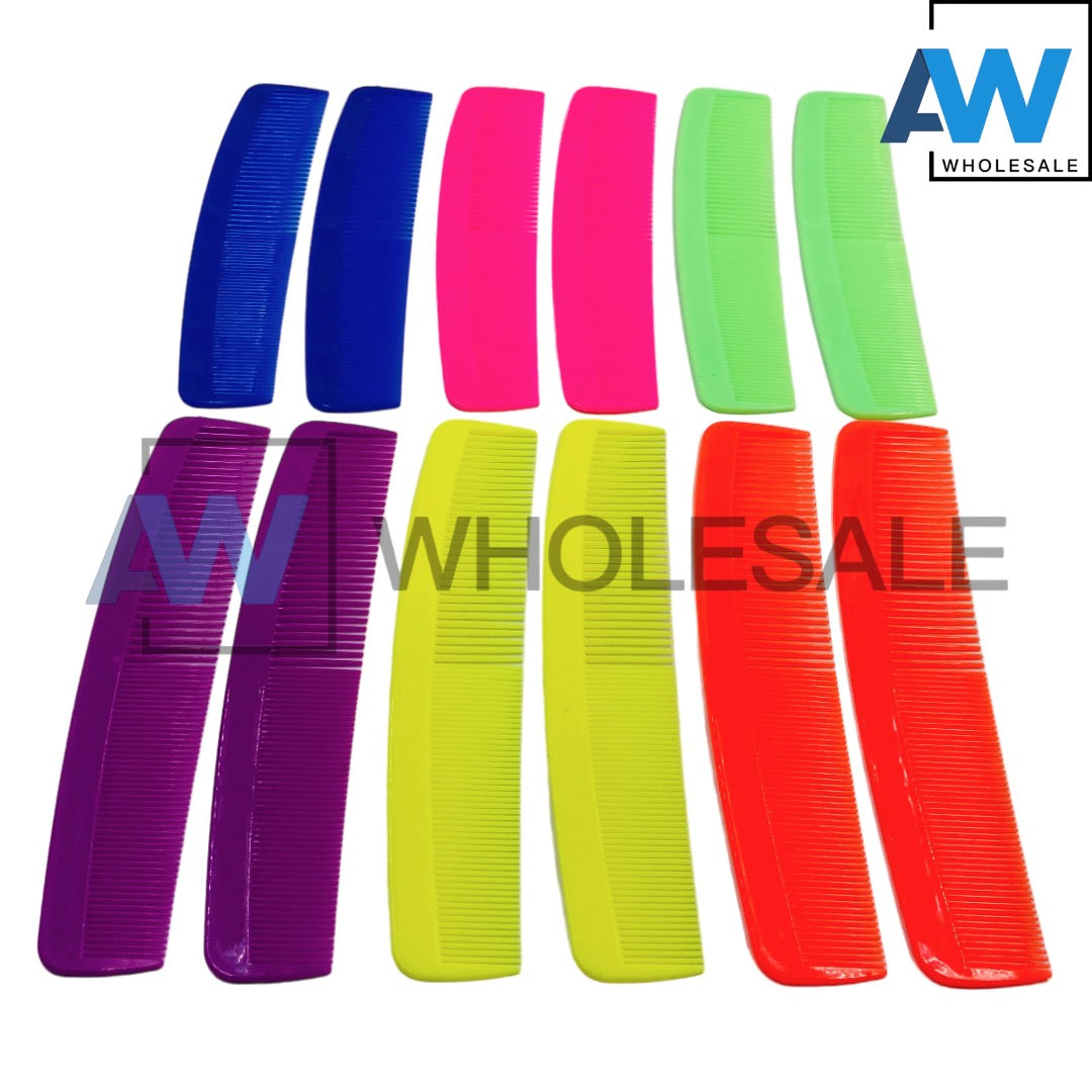 XP-579 (12 pcs) PVC Hair Combs