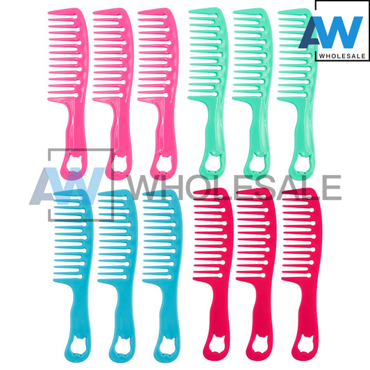 XP-634 (12 pcs) Cat Design Pastel Hair Combs