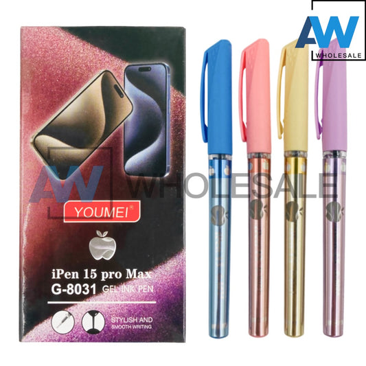 XP-812 (12 pcs) Metallic Gelpen Ballpens