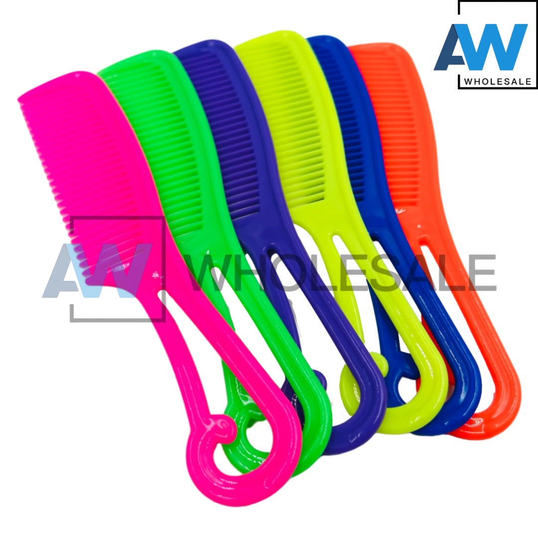 XP-1018 (12 pcs) PVC Hair Combs