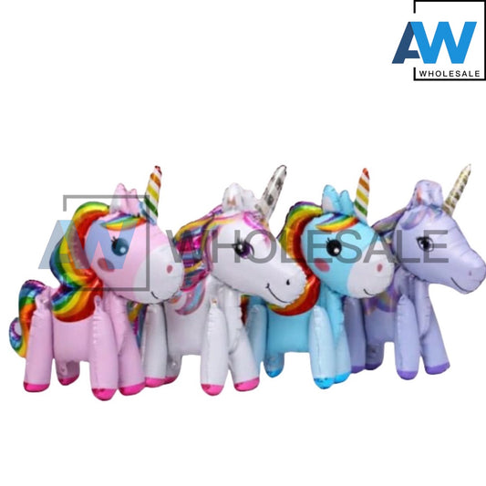 PS-37 (1 pc) 3D Unicorn Foil Balloon